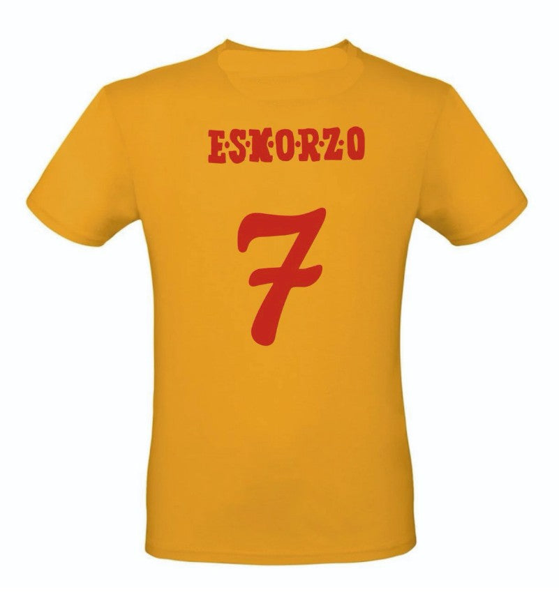 Eskorzo Cuervo Siete - Camiseta Albaricoque