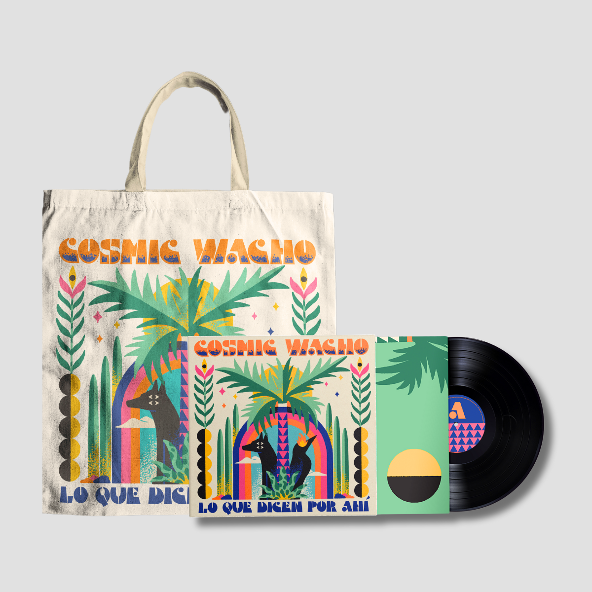 Comic Wacho - Pack Vinilo + Bolsa Tela Lo Que Dicen Por Ahí