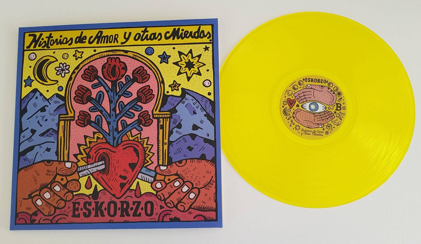 Eskorzo Historias de Amor y Otras Mierdas - Vinilo Amarillo