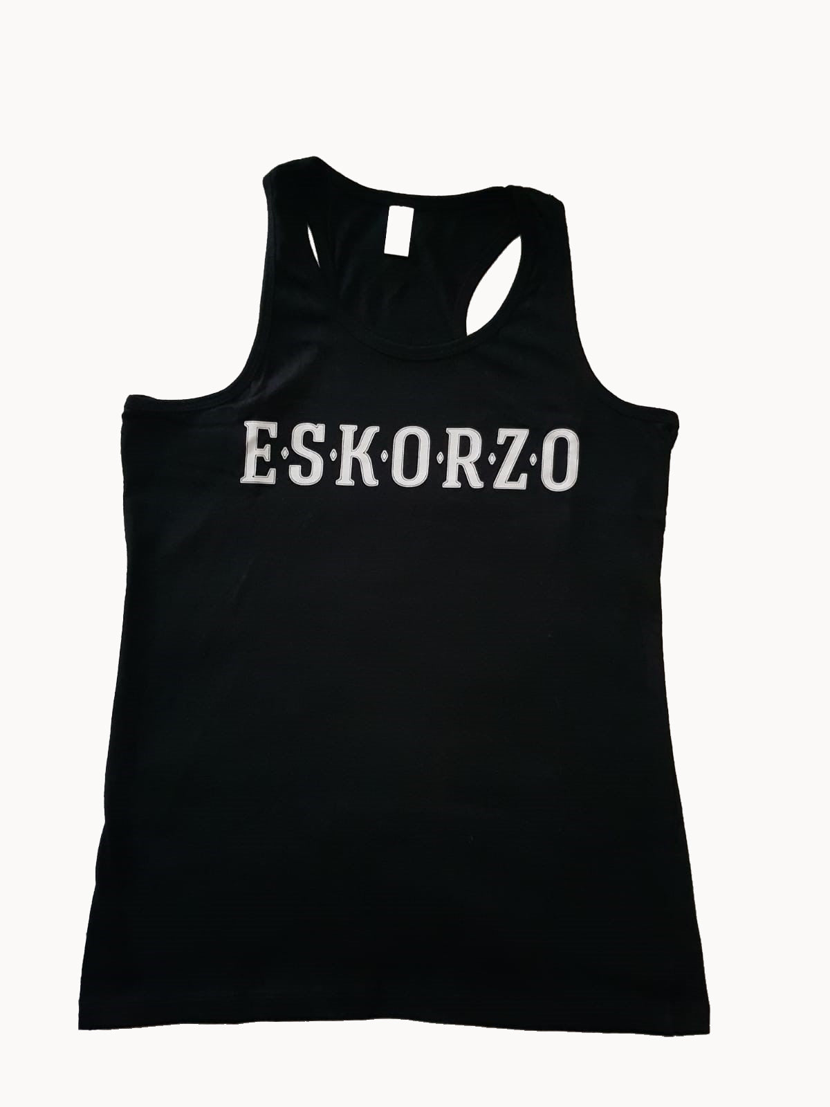 Eskorzo Logo - Camiseta Top Negra